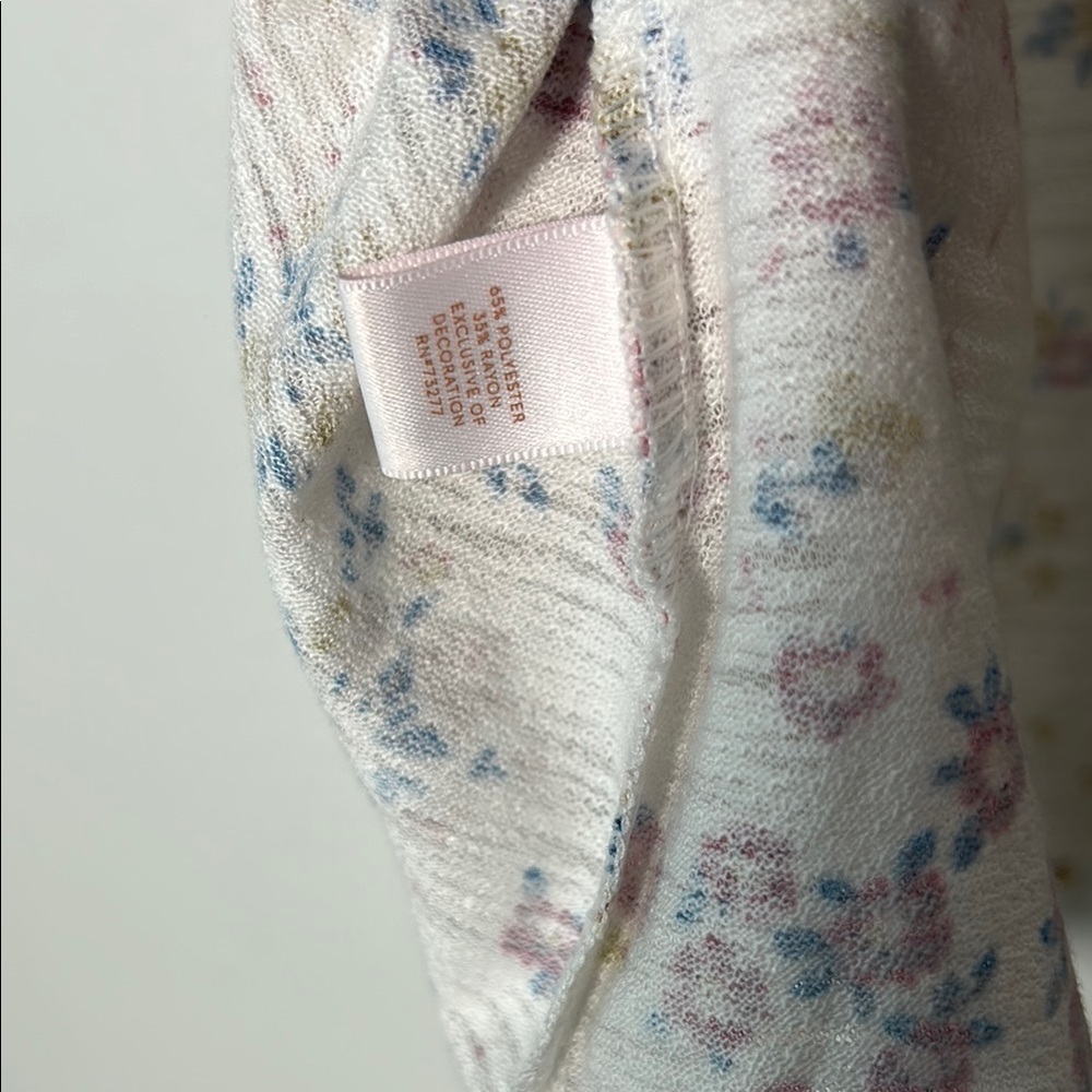 LC Lauren Conrad Floral Tank Top - Picture 7 of 9